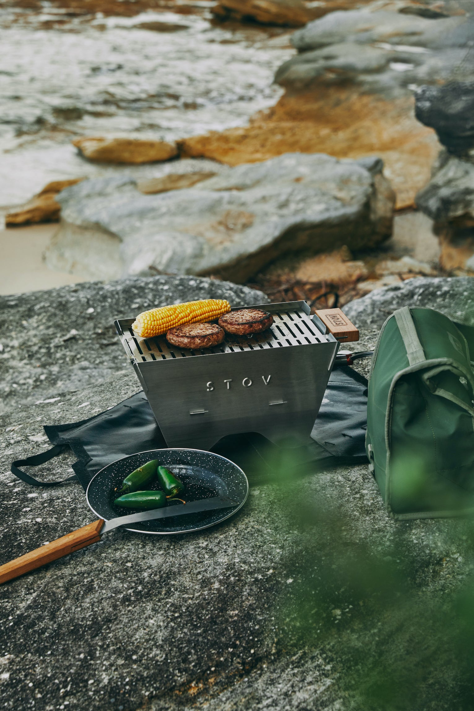 Portable bbq clearance camping